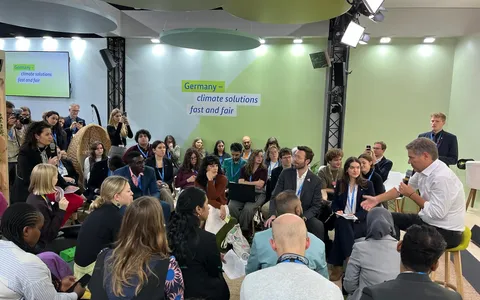 iveo als Plattform für den Deutschen Pavillon auf der COP29 in Baku