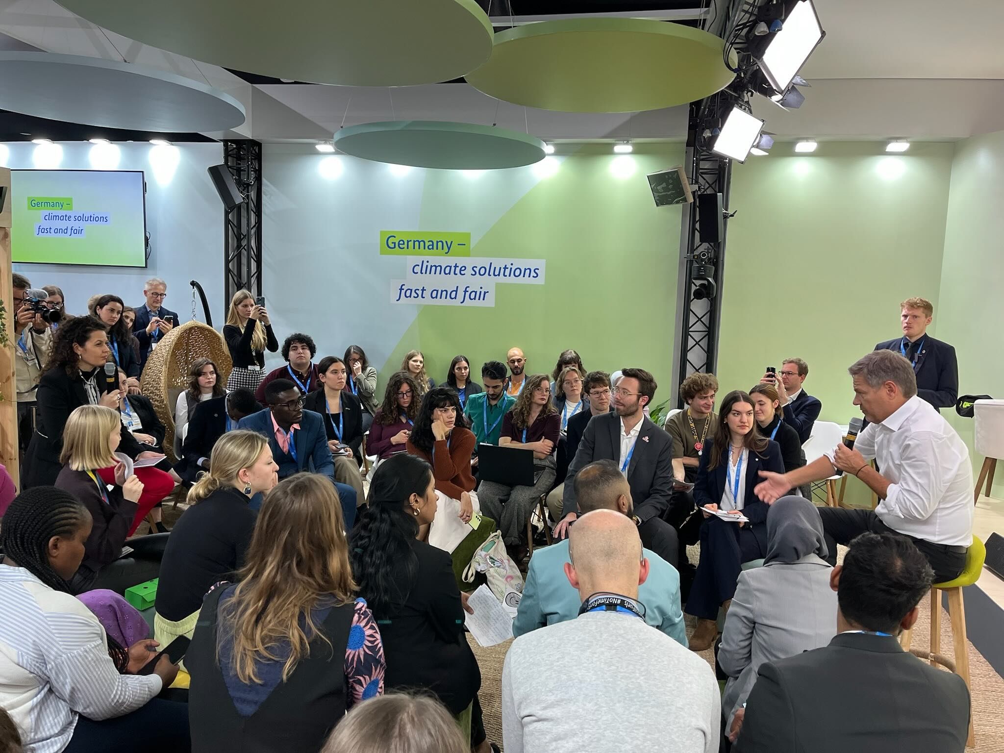 iveo als Plattform für den Deutschen Pavillon auf der COP29 in Baku